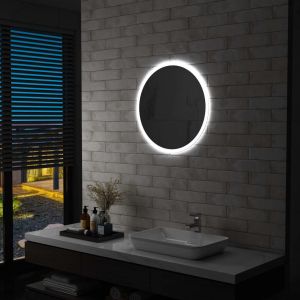 Espejo de baño con LED 60 cm