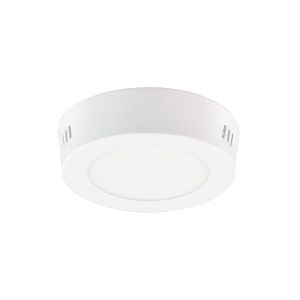 Plafon LED pro superficie redondo blanco 7w 4000k no flicker