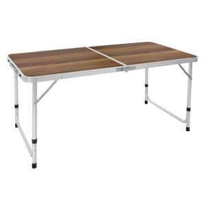 Mesa de camping aluminio picnic portable barbacoa jardín 1,2 m