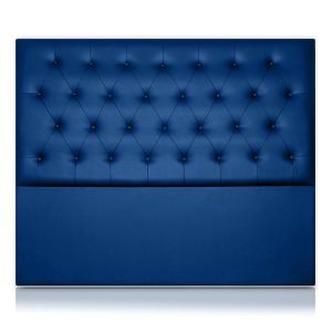 Cabeceros afrodita tapizado polipiel azul 115x120 de sonnomattress