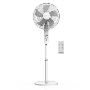 Newlux w550 smart ventilador de pie con mando a distancia blanco