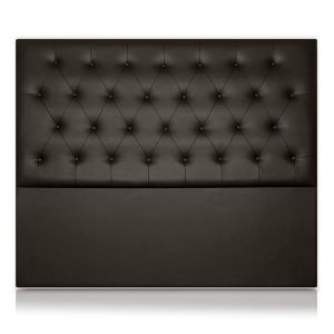 Cabeceros afrodita tapizado polipiel marron 220x120 de sonnomattress