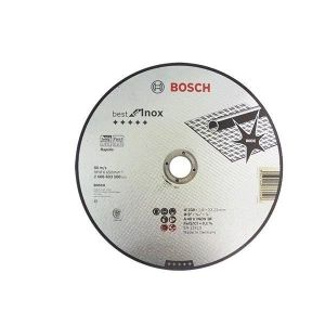 Disco de corte best Bosch con cubo plano acero inoxidable especial 230x1,9