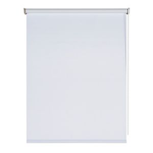 Estor opaco moon, estor enrollable blackout blanco, 120 x 250cm