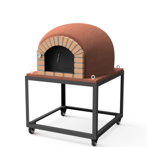 Movelar - horno de leña modelo stromboli (burdeos - 535 x 100 x 100 cm)