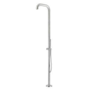 Ducha exterior inox aisi 316l y teLEDucha sined doccia sassari inox