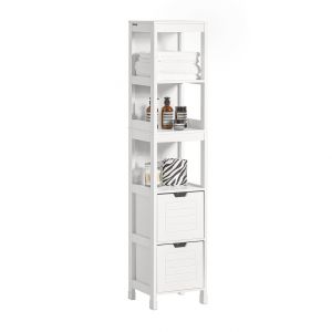 Mueble columna de baño frg126-w sobuy