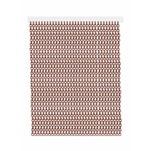 Cortinas de exterior impermeables – cort | 110 x 240 cm - krismar - marrón