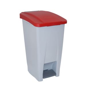 Denox contenedor selectivo rojo de 60l - 490x380x700