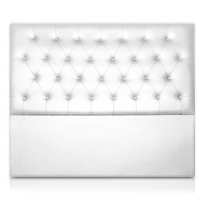 Cabeceros afrodita tapizado polipiel blanco 145x120 de sonnomattress