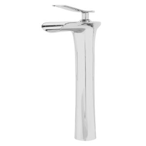 Lavabo grifo cascada 155x48x300 mm latón acero inoxidable