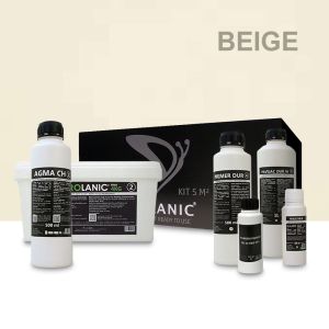 Kit microcemento sal 5m² pared/yeso/pintura beige