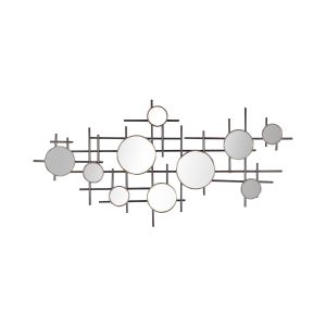 Espejo ibos 113 cm 55 cm metal negro