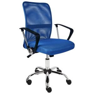 Silla de oficina azul best