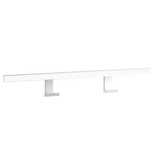 vidaXL lámpara de espejo LED blanco cálido 13 w 3000 k 80 cm