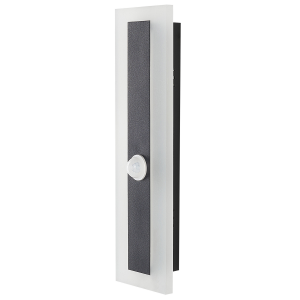 Lámpara de pared LED de metal negro 30 cm savane