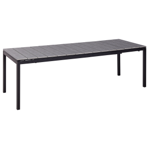 Mesa de jardín derivado de madera gris tofane