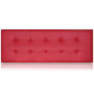 Cabeceros artemisa tapizado polipiel rojo 90x55 de sonnomattress