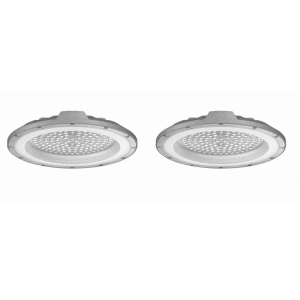 Pack 2x campana LED ufo dob 150w 6000k ip65 pf 0,95 6kv