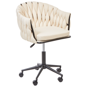 Silla de oficina beige milan