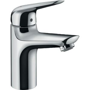 Mezclador de lavabo novus 100 - hansgrohe - cromo - comfortzone 100 - ahorr