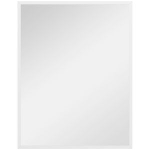 Espejo de pared mdf, vidrio color blanco 70x2x90 cm Homcom