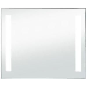 vidaXL espejo de pared de baño con LED 60x50 cm