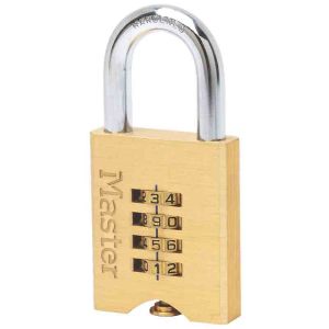 Master lock candado con combinación latón macizo 50 mm 651eurd