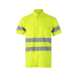 Velilla camisa mc av l amarillo flúor