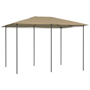 vidaXL cenador gris taupe 3x4x2,6 m 160 g/m²