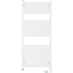 Toallero eléctrico programable 700w, 25 barras calefactoras, blanco