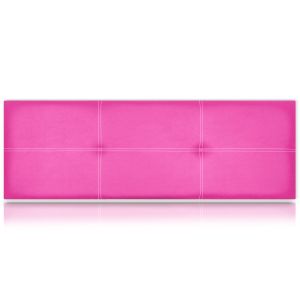 Cabeceros poseidón tapizado polipiel rosa 190x50 de sonnomattress