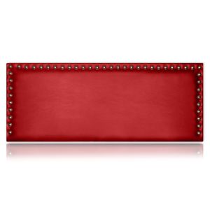 Cabeceros dafne tapizado polipiel rojo 130x55 de sonnomattress