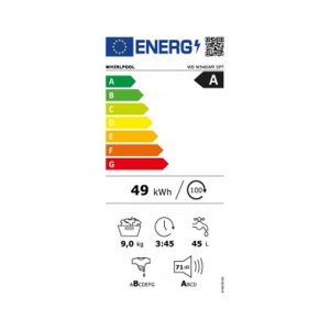 Lavadora whirlpool w8 w946wr spt blanco 9kg