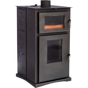 JOIMA - Estufa de Pellet con Horno Modelo VITTA NATURE 8 kW