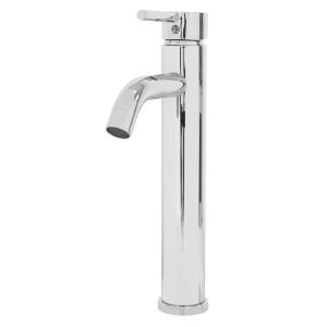 Grifo lavabo 155x52x295 mm latón acero inoxidable cromo