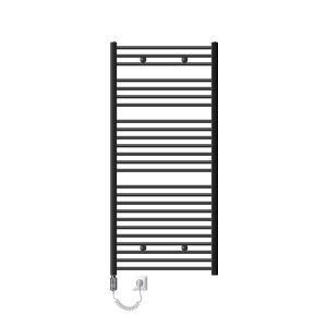 Radiador toallero eléctrico de baño sahara 750 x 1500 mm antracita