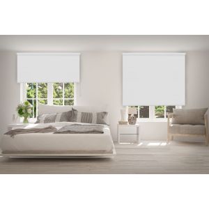 Estor enrollable opaco térmico blanco 120 x 190cm