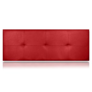 Cabeceros zeus tapizado polipiel rojo 90x50 de sonnomattress