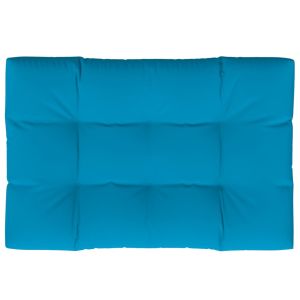 vidaXL cojín para sofá de palets de tela azul 120x80x12 cm