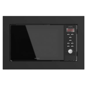 Cecotec microondas encastrable digital grandheat 2350 built-in black. 900 w