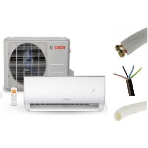 Listo para instalar aire acondicionado pared Bosch 7200w inverter + kit ins