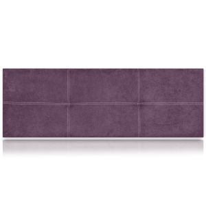 Cabeceros poseidón tapizado nido antimanchas violeta 190x50-sonnomattress