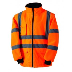 Parka alta visibilidad 4 en 1 naranja singer - t.xxxl - piamo06