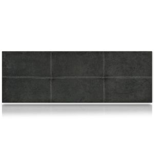 Cabeceros poseidón tapizado nido antimanchas gris 210x50 de sonnomattress