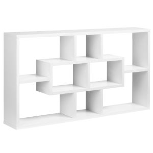 Decorativa prateleira aglomerado blanco 85x14,5x47,5 cm