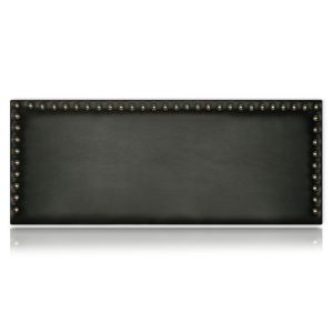 Cabeceros dafne tapizado polipiel negro 100x55 de sonnomattress