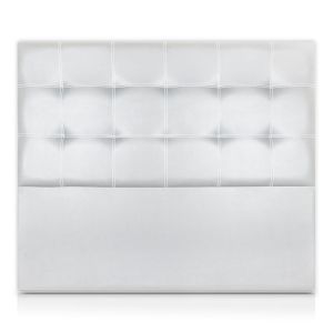 Cabeceros tritón tapizado polipiel blanco 145x120 de sonnomattress