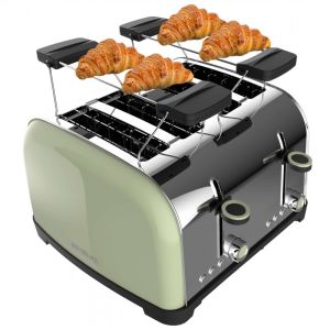 Cecotec tostador vertical toastin' time 1700 double green, 1700w de potenci