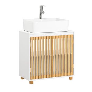 Armario para debajo del lavabo 60 x 60 x 33 cm bzr125-w sobuy